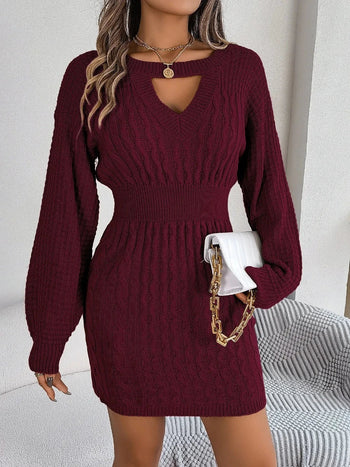 Lusmay - Sweater Mini Dress