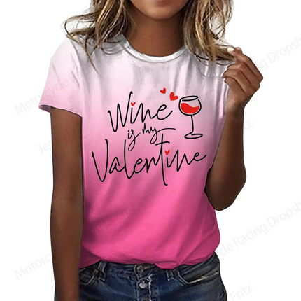 Women Love Heart 3D Valentine Tops - Mad Fly Essentials