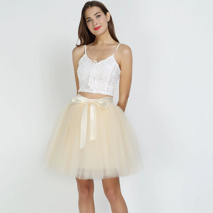 Women Vintage Party Costume Tulle Skirt - Mad Fly Essentials