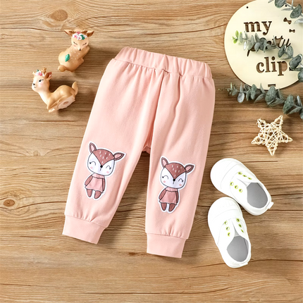 Baby Girl Foxy Sweatshirt Hoodie Set