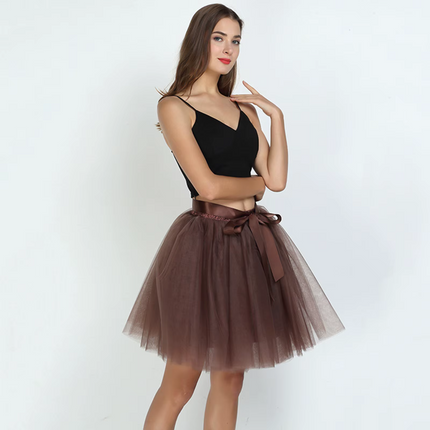 Women Vintage Party Costume Tulle Skirt - Mad Fly Essentials