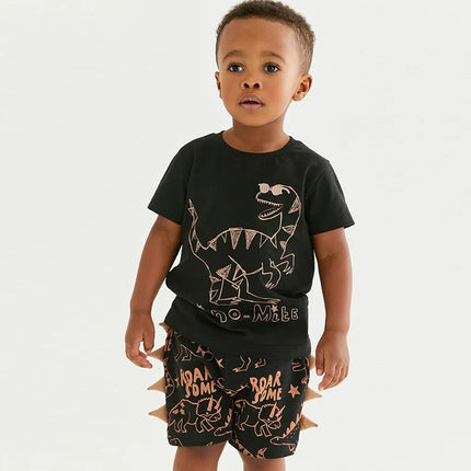 Baby Boy Summer Dinosaur Clothing Set