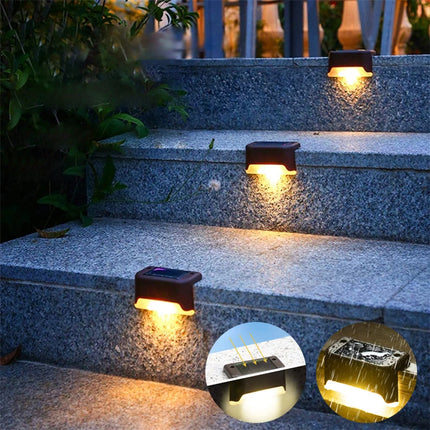 Solar Deck Outdoor 4-16pc Warm White RGB Garden Lights