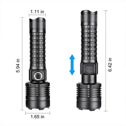 2200 Lumen USB LED Camping Flashlight