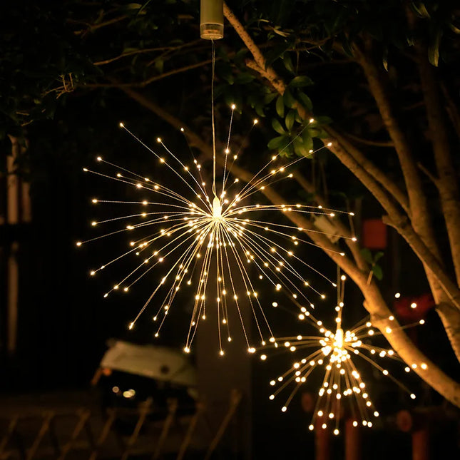 Fireworks String Outdoor Hanging LED-Fairy Lights