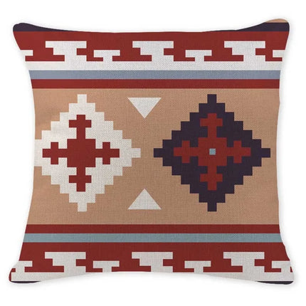 Home Bohemian Linen Throw Pillows