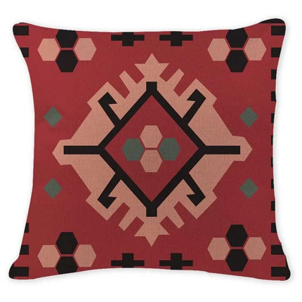 Home Bohemian Linen Throw Pillows