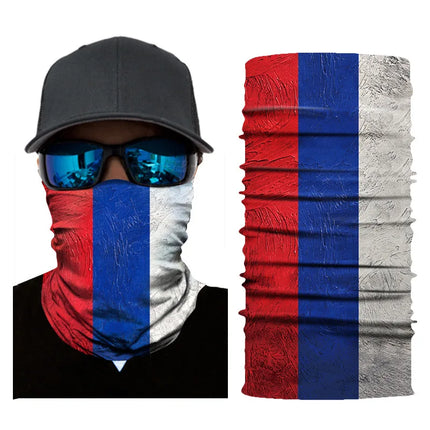 Seamless National Flag Magic Balaclava