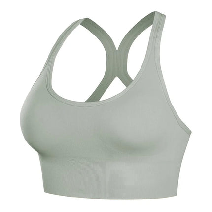 Women Activewear Crop Top Fitness Bra