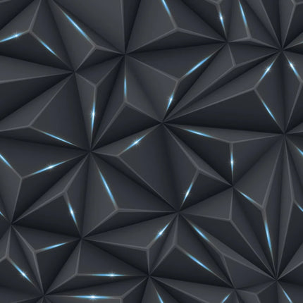 Custom 3D Nordic Geometric TV Background Mural Wallpaper