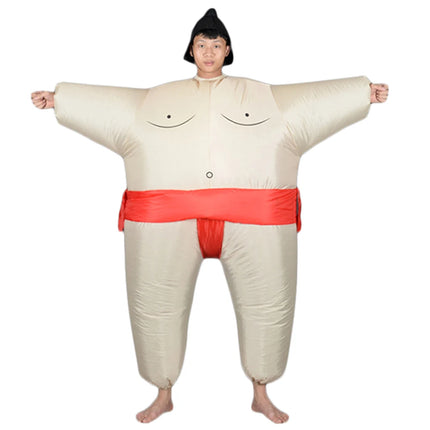 Halloween Kid Adult Sumo Wrestling Inflatable Costume