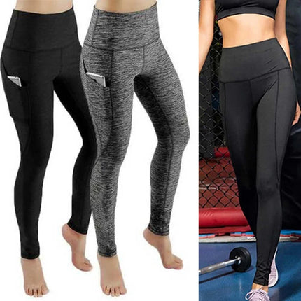 Women Pocket Capris Fitness Leggings - Mad Fly Essentials