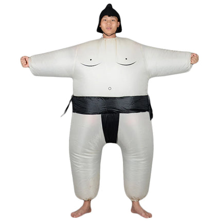 Halloween Kid Adult Sumo Wrestling Inflatable Costume