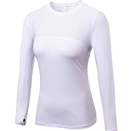 Women Long Compression Winter Fitness Tops