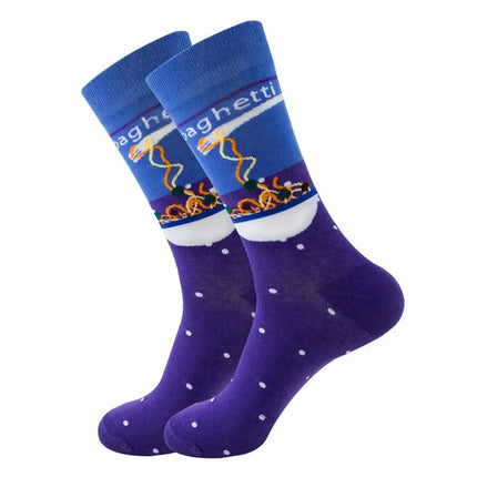 Men Combed 3D Funny Money Socks