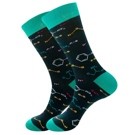 Men Combed 3D Funny Money Socks