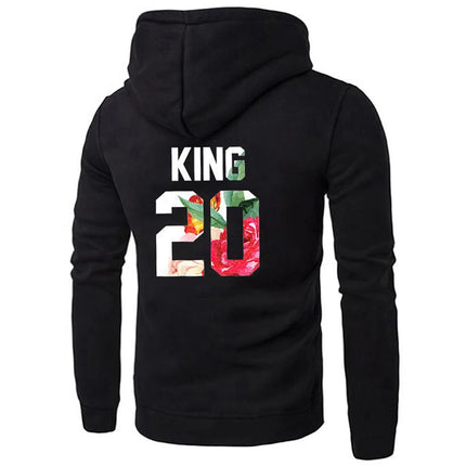 Couple Matching KING QUEEN Casual Hoodies