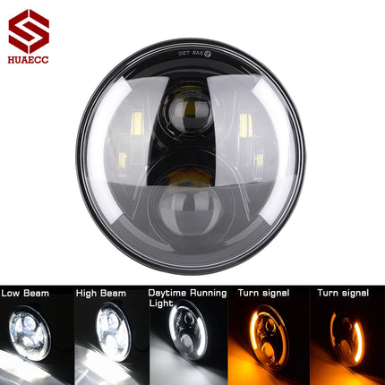 Motorcycle 7in LED 60W Headlamp