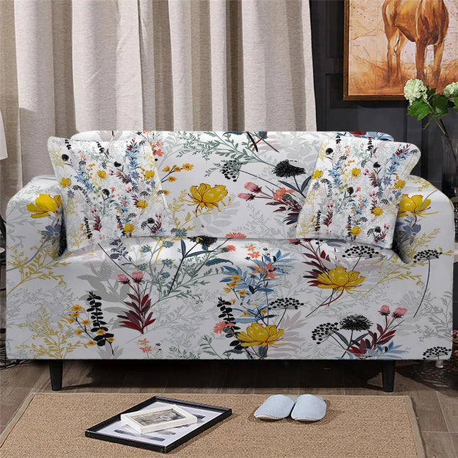 Home Blooming Flower Sofa Cover Slipcover