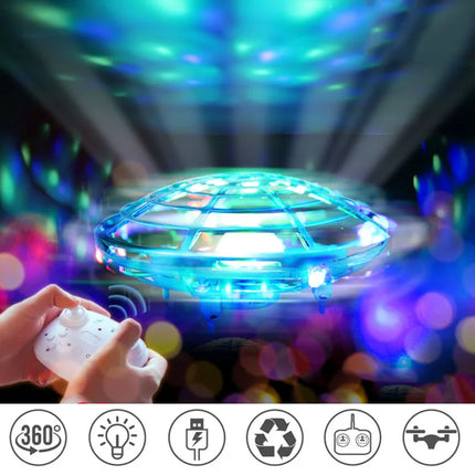 Mini RC UFO LED Gesture Sensing Drone