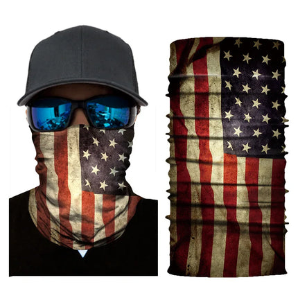 Seamless National Flag Magic Balaclava