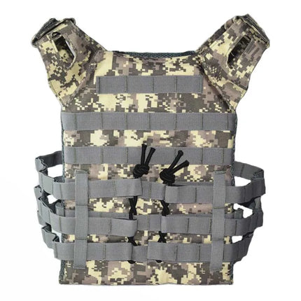 Tactical Molle Plate Paintball Airsoft Vest