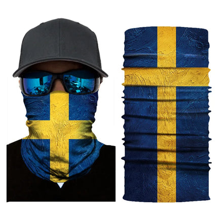 Seamless National Flag Magic Balaclava