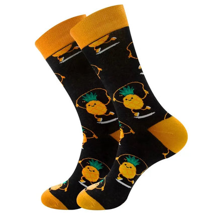 Men Combed 3D Funny Money Socks