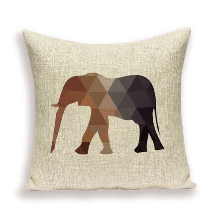 Indian Moroccan Elephant Animal Pillows