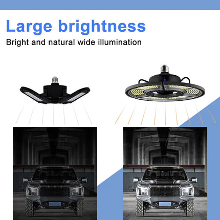 Smart Sensor E27 UFO LED Deformable Light