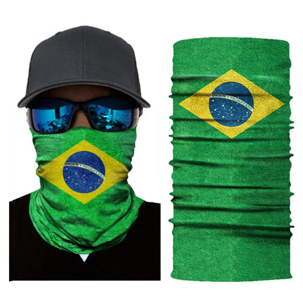 Seamless National Flag Magic Balaclava