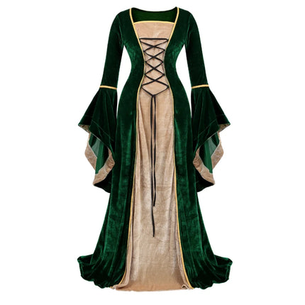 Women Renaissance Irish Medieval Costume Dress