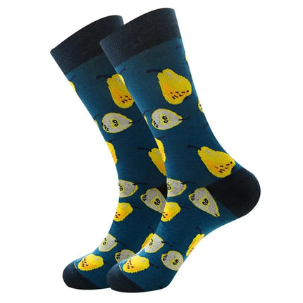 Men Combed 3D Funny Money Socks