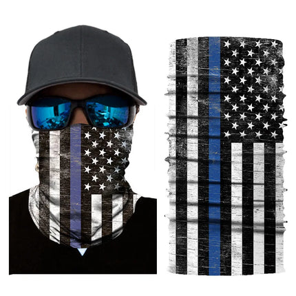 Seamless National Flag Magic Balaclava