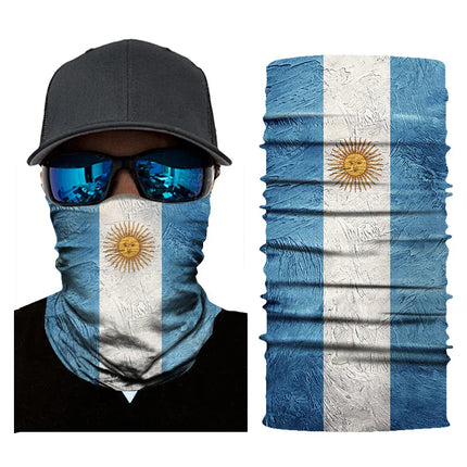 Seamless National Flag Magic Balaclava