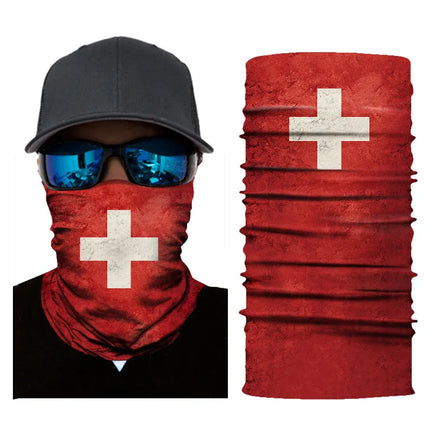 Seamless National Flag Magic Balaclava