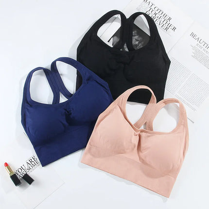 Women Activewear Crop Top Fitness Bra