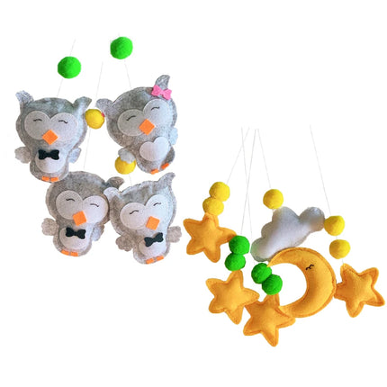 Baby Star Mobile Rattles 0-12 Crib Activity Toys