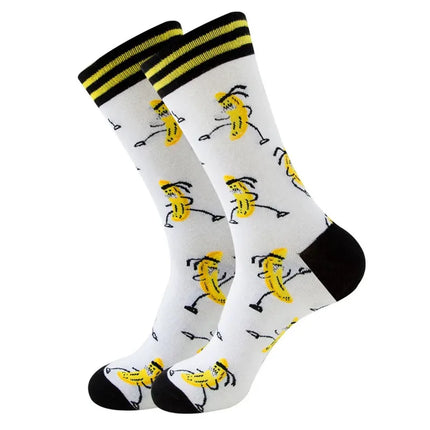 Men Combed 3D Funny Money Socks