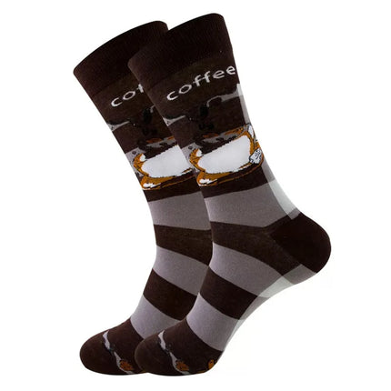 Men Combed 3D Funny Money Socks