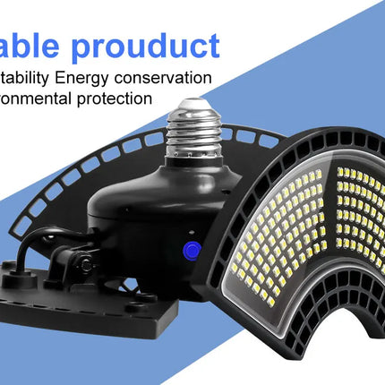 Smart Sensor E27 UFO LED Deformable Light