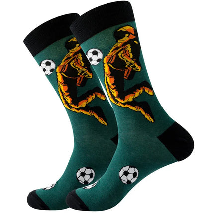 Men Combed 3D Funny Money Socks