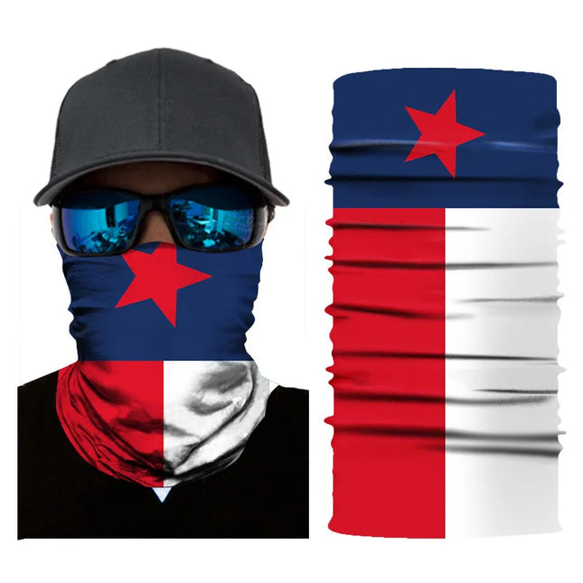 Seamless National Flag Magic Balaclava