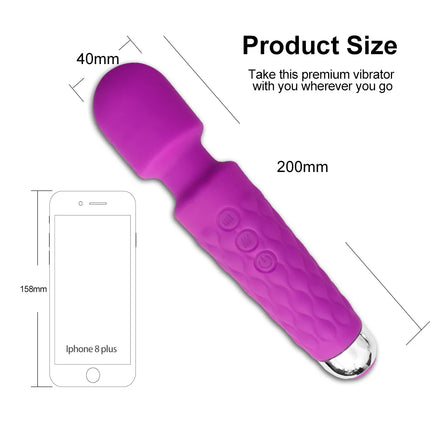 Wireless Dildos AV Vibrator USB Magic Wand