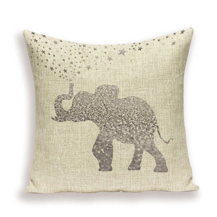 Indian Moroccan Elephant Animal Pillows