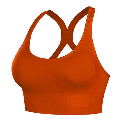 Women Activewear Crop Top Fitness Bra