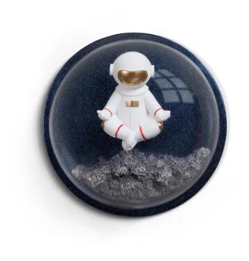 Nordic Astronaut Rocket Resin Wall Ornaments