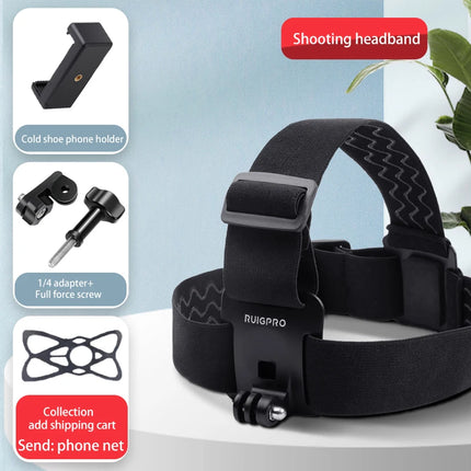 Universal Head Strap Mount Headband Smartphone Accessories