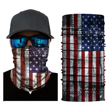 Seamless National Flag Magic Balaclava