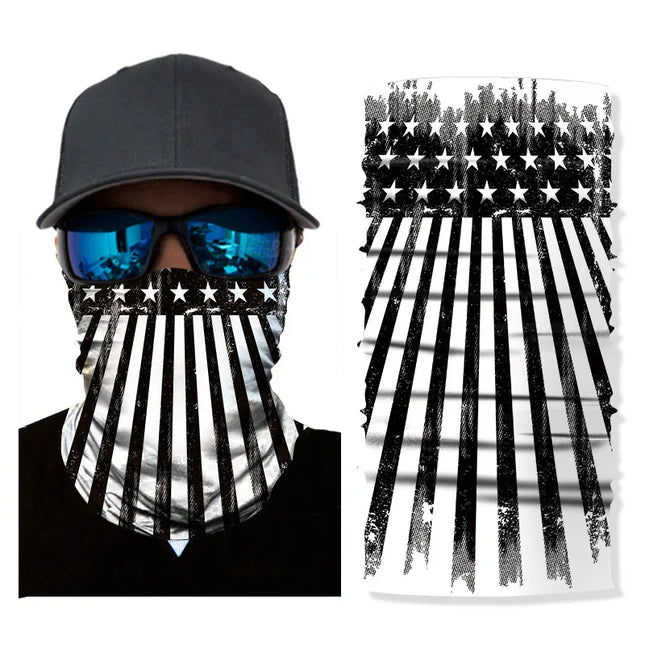 Seamless National Flag Magic Balaclava